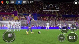 Atacant fotbal fotbal Jocuri screenshot 1