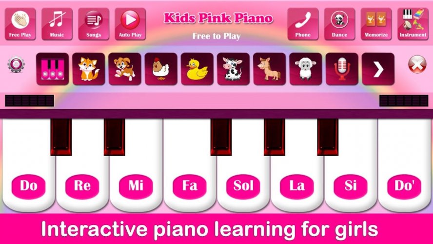 Kids Pink Piano 2 9 ए ड र यड एप क ड उनल ड कर Aptoide