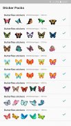 Butterflies Stickers - WAStickerApps screenshot 4