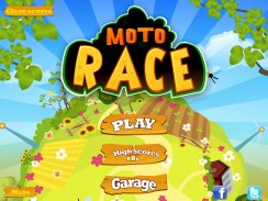 Moto Race -- physical dirt motorcycle racing game screenshot 0