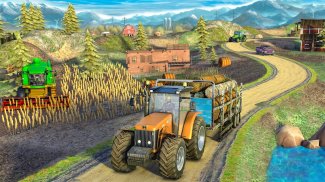 Real Tractor Farming Drive 3D screenshot 1