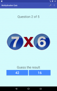 Multiplication tables Quiz screenshot 10