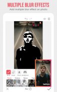 Editor de fotos PicsBlur screenshot 1