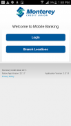 MontereyCU Mobile Banking screenshot 0