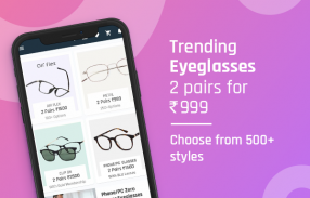 Lenskart: Eyeglasses, Sunglasses, Contact Lens App screenshot 1