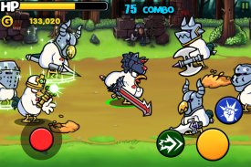 Chicken Revolution : Warrior screenshot 0