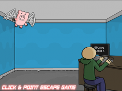 School Break:Stickman Room Escape Game 3 screenshot 0