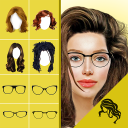 Hairstyle Changer app, virtual makeover women, men