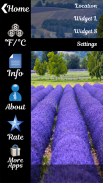 Flower Field Weather Widget screenshot 6