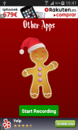 Christmas Talking Gingerbread screenshot 1