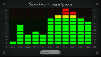 Spectrum Analyzer - Audio screenshot 2