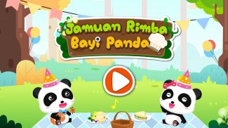Jamuan Rimba Bayi Panda - Pesta Seru screenshot 5