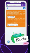 Adee Browser - blocks ads fast screenshot 1