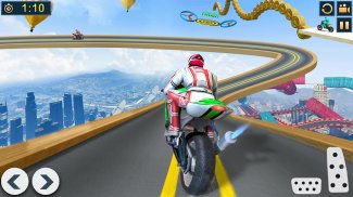 Mega Ramp GT Bike Stunt Games screenshot 1
