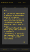 Lux Light Meter Pro screenshot 2