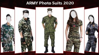 सेना फ़ोटो नया सूट 2019 screenshot 0