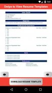 Resume Template Creator Pro screenshot 0