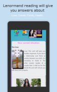 Lenormand or Gypsy Cartomancy screenshot 1