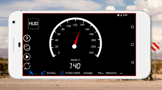 GPSスピードメーター：走行距離計 screenshot 0