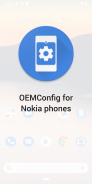 OEMConfig for Nokia 7.2 screenshot 1