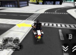 आसान सवार 3 डी शहर बाइक ड्राइव screenshot 3
