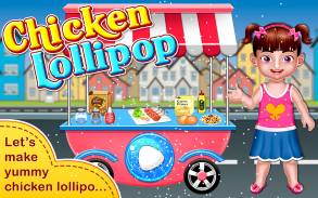 Chicken Lollipop-Cooking Maker  Street Food screenshot 7