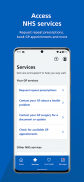 NHS App screenshot 2