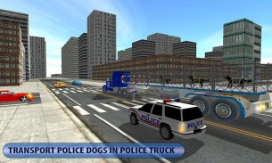 Police Airplane Dog Transport screenshot 0