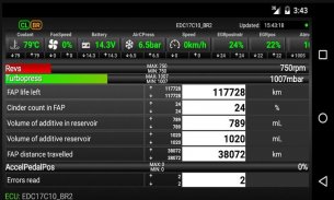 FAPlite Citroen/Peugeot OBD2 screenshot 1