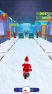 Santa feliz Run: desafio do divertimento do Natal screenshot 1