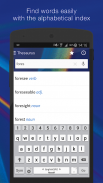 Oxford Learner’s Thesaurus screenshot 1