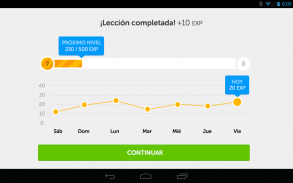 Duolingo - Aprende inglés y otros idiomas gratis screenshot 8