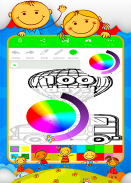 Coloring 100 Days Of School Games screenshot 7