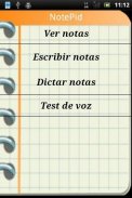 Notepid.Notepad.Notas rápidas screenshot 1