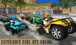 Racing quad ATV jinete Offroad screenshot 0