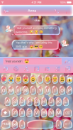 Dewdrop Emoji Keyboard Theme screenshot 0