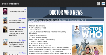 NITAS - Doctor Who News screenshot 3