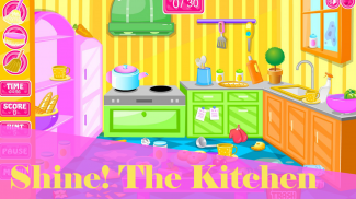 Princess Home Cleaning- Baby Girl House Clean Game screenshot 0