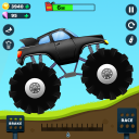 Monster Truck Carreras con cuestas niños Juego Icon