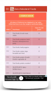 Zero & Low Cholesterol Foods screenshot 9
