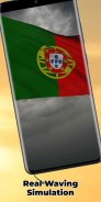 Portugal Flag Live Wallpaper screenshot 5