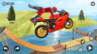 Super Bike Stunt Games: Mega Ramp Stunts Game screenshot 2