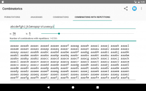 Combinatorics Mathematics screenshot 2