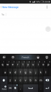 Idioma francés - GO Keyboard screenshot 4