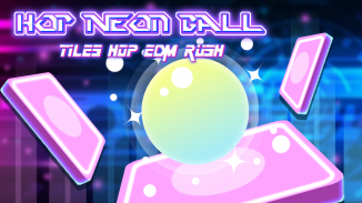 Tiles Hop Ball - Neon EDM Rush screenshot 3