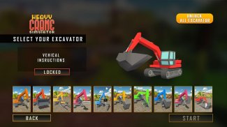 Heavy Excavator Crane 2020 screenshot 0