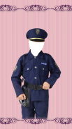 Kids Police Suit Photo Editor screenshot 4