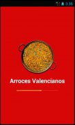 Valencian rice recipes screenshot 0