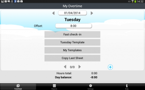 My Overtime - working hours screenshot 5