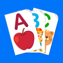 ABC Flash Cards for Kids Game Icon